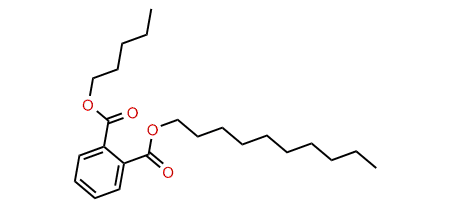 Decyl pentyl phthalate